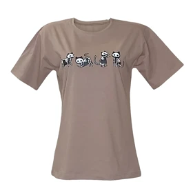 تیشرت زنانه نخ پنبه طرح گربه