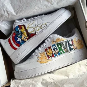کفش اسپرت نایک ایرفورس مدل air force طرح avengers nike کد 113974