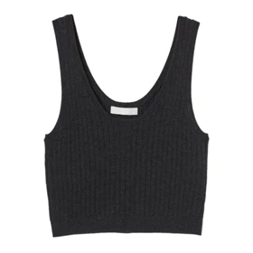 کراپ تاپ بافت زنانه اچ اند ام H&M No. 0933990001