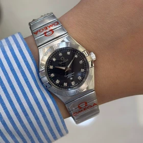 ساعت مچی زنانه اومگا omega constellation
