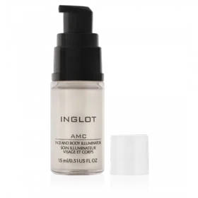 هایلایتر مایع درخشان صورت و بدن AMC اینگلوت 15 میلی لیتر