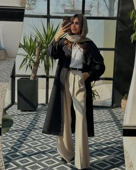 مانتو بهاره پارچه‌ای ترک