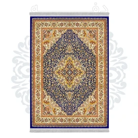 فرشینه از جنس پارچه هازان مخمل ترک طرح سنتی و مدرن برند دفه کد DHU234