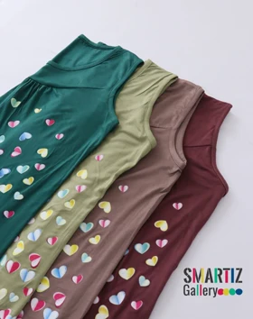 تاپ چین‌دار قلبی