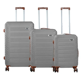 چمدان Hossoni مدل RK-3X مجموعه 3 عددی به همراه کاور رایگان (طوسی)