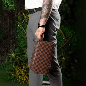 شوز بگ دستی Louis Vuitton Shoes Bag A01 (قهوه‌ای)