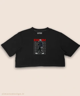 کراپ زنانه طرح امینم کد 934