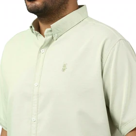 پیراهن آستین کوتاه ساده مردانه برند مد مدل 14112196