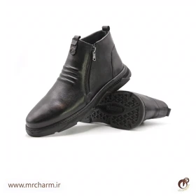 نیم بوت چرم مردانه mrc1122-06