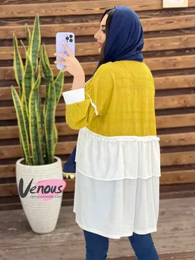 مانتو عروسکی کوتاه منگوله‌دار