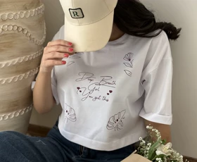 تیشرت فونتی سفید هیمه استایلیش