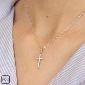 گردبند نقره کد 2512251