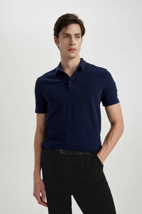 تیشرت یقه پولو مردانه اورجینال دیفکتو defacto