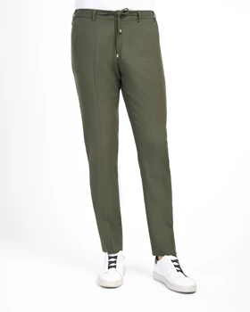 ام کی کالکشن شلوار نخی mk-24546-green