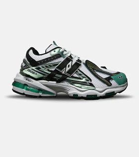 کفش کتانی مردانه و زنانه سفید سبز مشکی New Balance 1906R مدل 8371