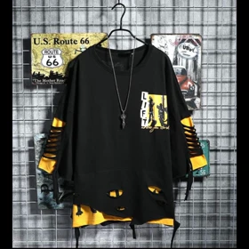 تیشرت کلاهدار خاص