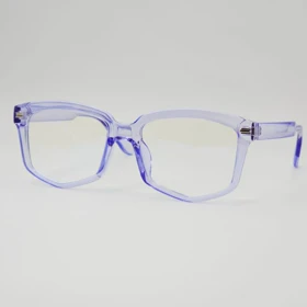عینک آفتابی زنانه و مردانه بلوکات Anti Blue Light 28086 مناسب کار با کامپیوتر و موبایل (فریم یاسی عدسی بی رنگ)