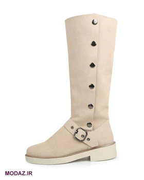 بوت بلند بغل دکمه وسترن BOOT vestern