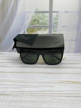 عینک آفتابی پرسول مدل PO3229/S فریم استات کائوچو، عدسی شیشه‌ای UV400 با وضوح دید فوق‌العاده