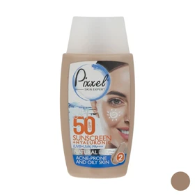 ضد آفتاب پیکسل مدل Natural BEIGE مناسب پوست چرب و جوشدار شماره 02