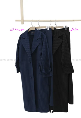 ست مانتو شلوار و ژیله