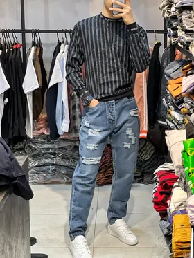 شلوار جین مام استایل ترک