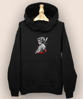 هودی مردانه و زنانه طرح شیطان کش شخصیت تانجیرو کد 938