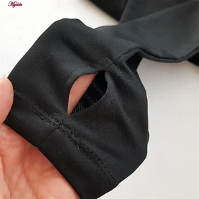 تیشرت آستین بلند ورزشی زنانه رنگ مشکی ماییلدا مدل 5345-713