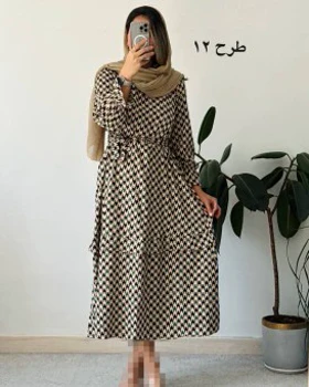 پیراهن مانتویی نارین 4