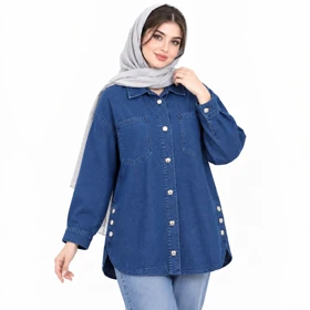 کت جین زنانه اسپرت آمیسا