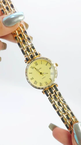 ساعت مچی زنانه باوک Baoke نگین‌دار با موتور کوارتز