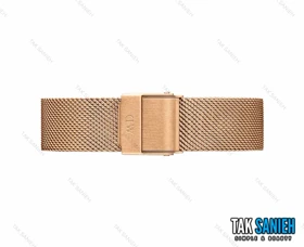 ساعت دنیل ولینگتون رزگلد زنانه بند حصیری متوسط Daniel-2480-L