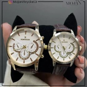 ساعت ست سه موتوره کلاسیک رومانسون کد cw30007