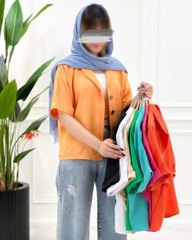شومیز چرم