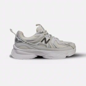 کفش کتانی نیوبالانس 990 سفید نقره ای مردانه و زنانه کد 284061