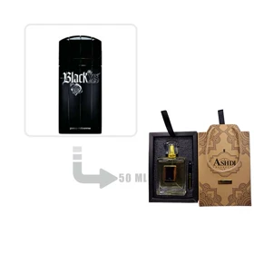 عطر ادکلن پاکو رابان بلک ایکس اس مردانه 50 میل اشدی Paco Rabanne Black XS for Men Ashdi 50ml