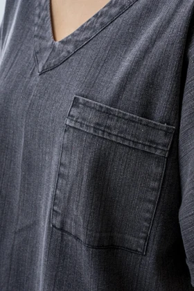 تیشرت یقه هفت جین زنانه