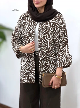 تونیک مانتویی لینن ناز مهر