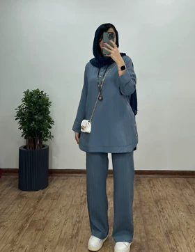 ست مانتو و شلوار نغمه(ایراد دار)