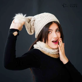 رینگ و کلاه تو خز دخترانه