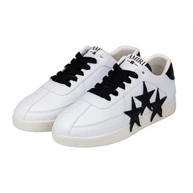 ونس زنانه سه ستاره AMIRI سفید مشکی کد 2319