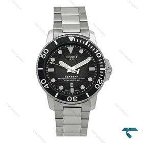 تیسوت SeaStar مردانه سیلور صفحه مشکی Tissot-7953-G