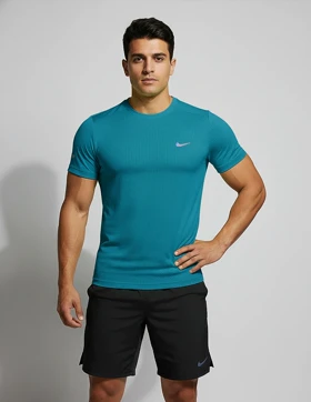 تیشرت ورزشی مردانه نایکی Subtle Stitch M