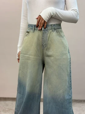 شلوار جین فول بگ تینت بروسو