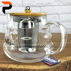 قوری پیرکس 850 صافی دار درب بامبو یونیک