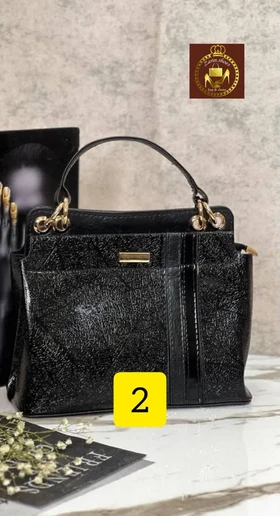 کیف دستی دوشی مجلسی زنانه ورنی
