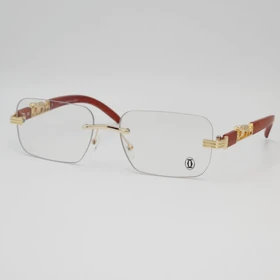 عینک آفتابی مردانه و زنانه کارتیر Cartier CT02591 کروم هارتز ضد اشعه UV400