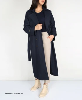 بارانی کتان بلند کد 12 MNU