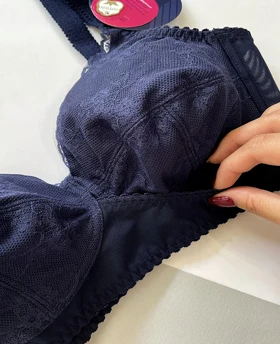 سوتین بوستیر بدون فنر مون لایت کد2168 سرمه ای