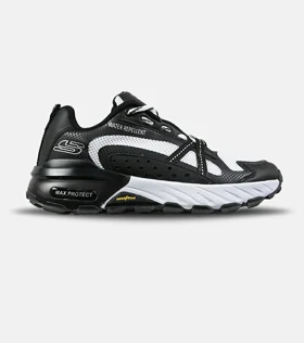 کفش کتانی طبی ورزشی مشکی سفید SKECHERS max protect v.2 مدل 7914